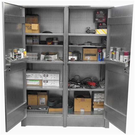 galvanised steel cabinets|galvanized metal cabinet with doors.